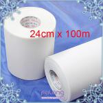 Extra Heavy 24cm x 100m Iron On Hot Fix Mylar Tape/Paper ,Hotfix motif paper