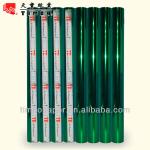 Green color multi color hot stamping foil for paper, plastic cover.