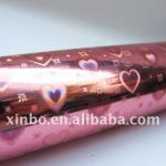 Holographic foil, pink color foil