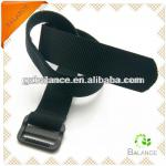 elastic velcro belt with plastic buckle