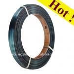 blue tempered steel strapping