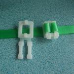 PP strapping band accessory, strengthen type plastic buckles