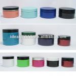 White/Black/Purple Plastic Jar, PET Jar, Cosmetic Plastic Jar