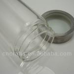 Clear Glass cosmetic jars