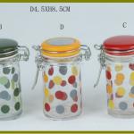 Shots Mini Storage Glass Jar with Clip Lid 90ml