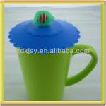 Silicone Spill Stopper Lid Custom Silicone Rubber Coffee Cup Lid