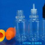 PET15ml plastic dropper bottle pilferproof cap childproof