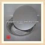 silver aluminium foil container laminated paper boards lids covers