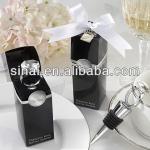 With This Ring Chrome Diamond Ring Bottle Stopper