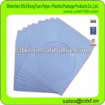 recycled white paper cd sleeves