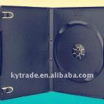 7mm/14mm black single PP dvd box/dvd case