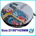 CD zipper tin case