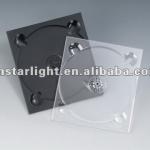 5mm single smooth black CD Digi pack tray