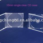 10mm single clear CD case