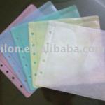Colorful non-woven PP 2 Disc Binder Page