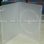 UW-DVD-208 14mm clear single dvd case/clear dvd box