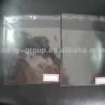 30micron clear pp bag for cd case.