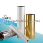 PET metalized thermal lamination film silver and golden