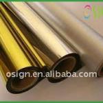 Metallized film for decoration