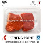 PET Plastic Tray and Cup Sealing Film/Lidding Film