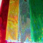 colorful holographic film