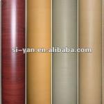 PVC films with wood grain