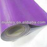 3D Car Foil Film Purple with Bubble Free / Size: 1.52 x 30 Meter / Wholesale China