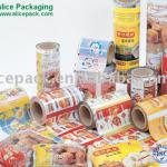 Printed packaging film