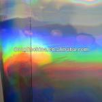 rainbow holographic metalized film packing flowers