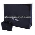 luxury matt lamination custom paper bag