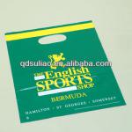 Shopping Die Cut Handle Plastic Bag with your logo