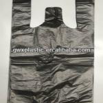 Black T-shirt Plastic Bag