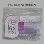 0.35mm Pvc plastic cosmetic bag zipper