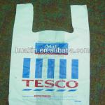 HDPE / plastic t shirt bags for supermarket