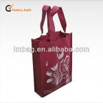 wholesale 2 bottles non woven wine bag