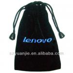 personalized china supplier drawstring silk velvet gift bag