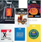 LDPE shopping bag with die cut