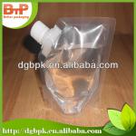 plastic spout pouch stand up shape