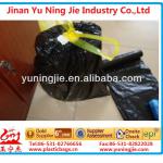 Plastic drawstring garbage bags