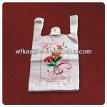 t shirt bag with custom printing for shopping