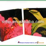 luxury cheap paper shopping bags wholesale/shopping paper bag printing custom