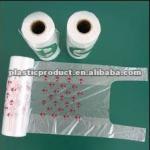 plastic t-shirt bags on roll