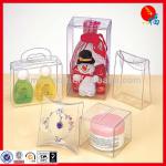 transparent plastic pvc cylinder display box