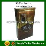 Good grade Coffee tea tin box metal tin box