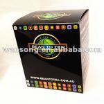 Customized tea paper box design