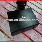 Top ! black wholesale custom apparel boxes with magnet clousure