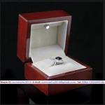 Popular Selling Single Diamond Wedding Wooden Ring Box