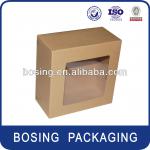 craft cake box with PVC window