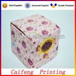 colorful customized folding paper box