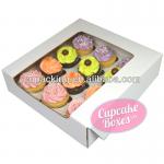 customized paper cupcakes packaging box